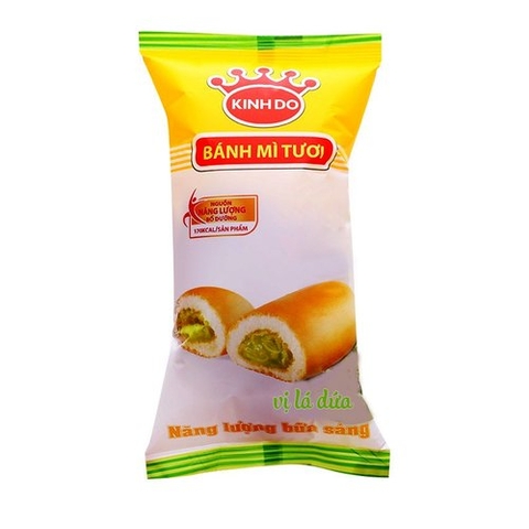Bánh mì nhân vị lá dứa kinh đô 40g