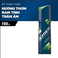 Xịt khử mùi XMEN Wood Sport 150ml