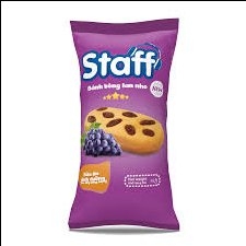 Bánh bông lan nho Hữu Nghị Staff 38g