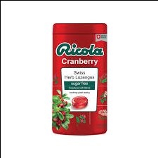Kẹo thảo mộc trái cây Ricola Cranberry 100g