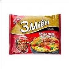 Mì bò hầm rau thơm 3 miền gold gói 75g