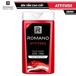 Sữa tắm Romano đỏ 380ml