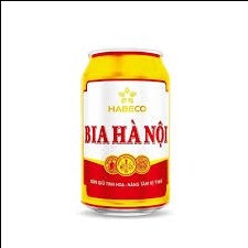 Bia lon Hà nội Habeco 330ml