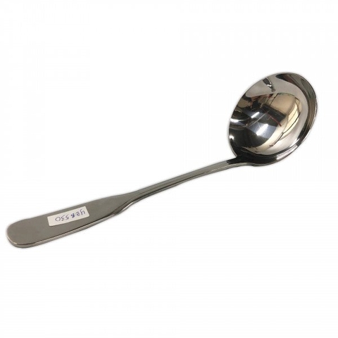 Muôi canh inox tròn sâu xịn