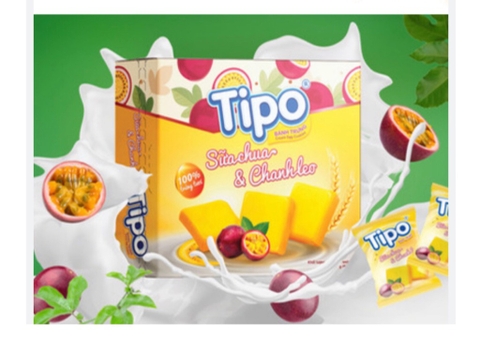 Hộp bánh Tipo sữa chua chanh leo 250g
