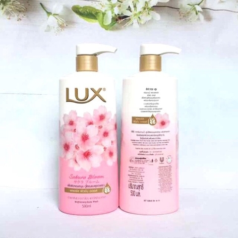 Sữa tăm Lux Dewy Sakura anh đào 500ml