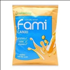 Sữa đậu nành Fami canxi túi 200ml