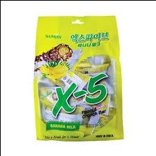 Bánh X5 SAMJIN KOREA sữa chuối 494g