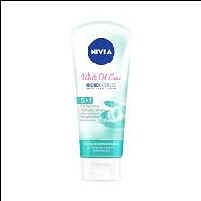 Sữa rửa mặt Nivea trắng da sạch nhờn White Oil Clear tuýp 100ml
