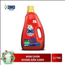 Nước giặt OMO cửa trên can 2,7kg