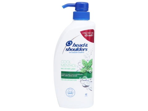 Dầu gội Head & Shoulders bạc hà mát lạnh chai 625ml