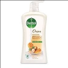 Sữa tắm Dettol Onzen mật ong kháng khuẩn và dưỡng thể 950gr tặng kèm khăn tắm