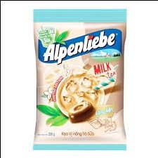 Kẹo alpenliebe vị hồng trà sữa 330g