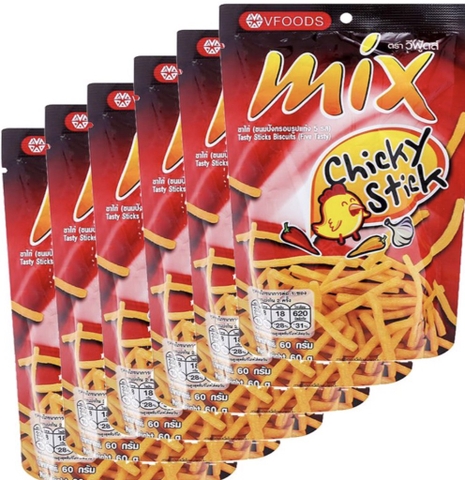 Bim bim que Mix vị gà cay Hàn Quốc gói 50g