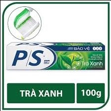 Kem đánh răng PS trà xanh 100g
