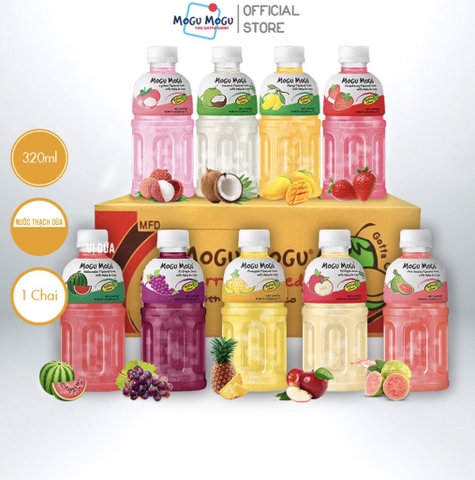Nước ngọt Mogu Mogu vị nho 320ml