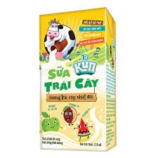 Sữa Kun trái cây nhiệt đới hộp 180ml