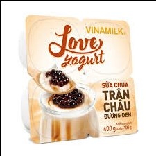 Sữa chua trân châu đường đen Vinamilk 80g