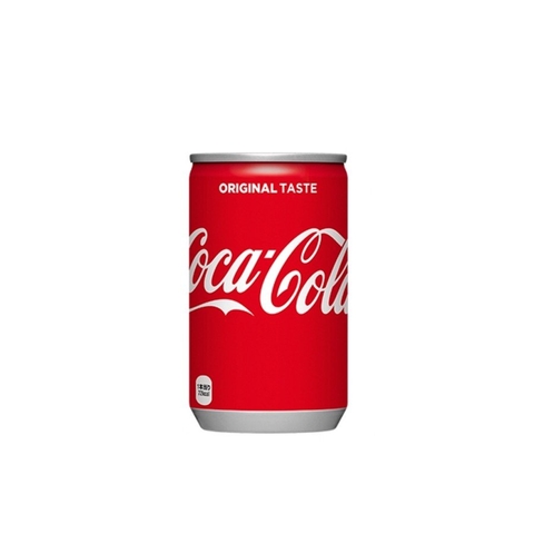 Nước Coca Cola Nhật nguyên bản lon 160ml