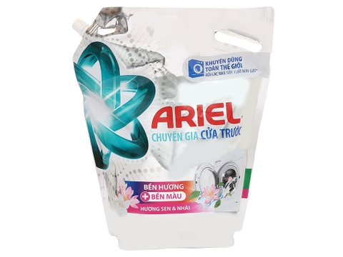 Nước giặt Ariel cửa trước hương sen & nhài 1,55kg