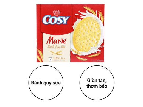 Bánh quy sữa Cosy Marie Kinh Đô hộp 336gr