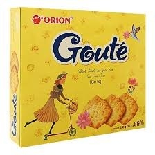 Bánh quy mè goute orion hộp 288g