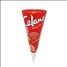 Kem Celano Cone dâu 110ml