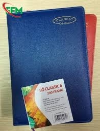 Sổ da Classic C6 240tr