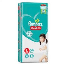 Tã quần Pampers size L (54 miếng)