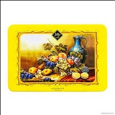 Bánh quy bơ sữa Lucky Assorted Cookies 350gram