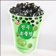 Kẹo Socola bọc trân châu Fucuco hương vị Matcha gói 130gram