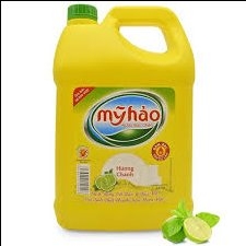 Nước rửa chén Mỹ Hảo hương chanh đậm đặc x2 can 3,8kg