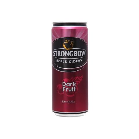 STRONGBOW dâu đen lon 330ml