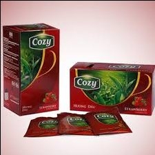 Trà dâu túi lọc Cozy 40g (20 gói)