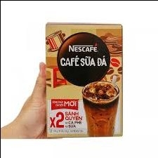 Cà phê sữa đá Nescafe x2 sánh quyện 240g