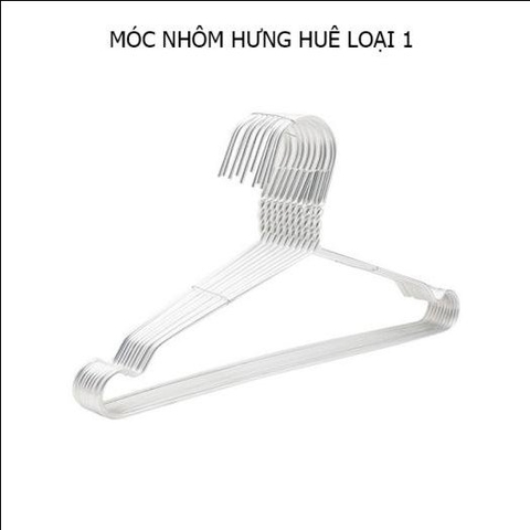 Set 10 móc nhôm Hưng Huệ 30cm