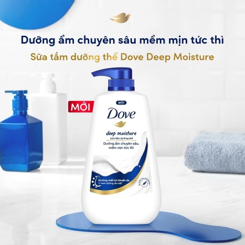 Sữa tắm Dove Deep Moisture dưỡng ẩm 500g