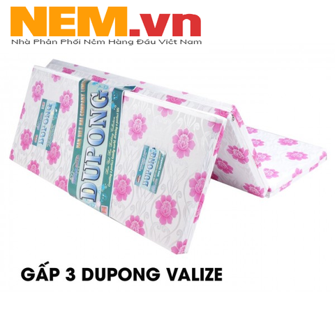 Nệm Bông Ép Gấp 3 Dupong