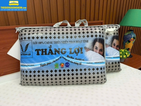 Gối Cao Su Thiên Nhiên Than Hoạt Tính Thắng Lợi