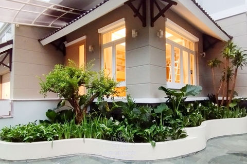 Thi Công Trồng Cây Sân Vườn Biệt Thự Nam Phú - Quận 7