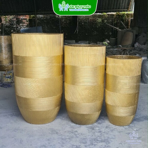 Chậu Xi Măng Đầu Đạn Chỉ Rối