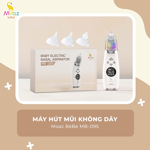 Máy hút mũi không dây Moaz BéBé MB – 095