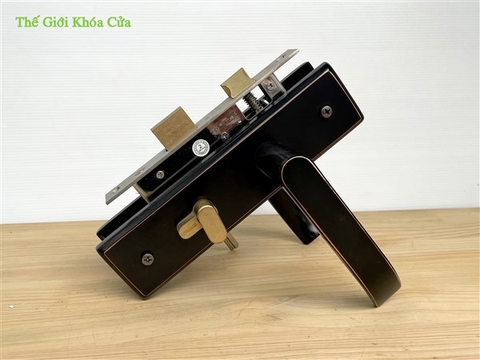 Khóa Inox Màu Đen Huy Hoàng SS-5810ABC