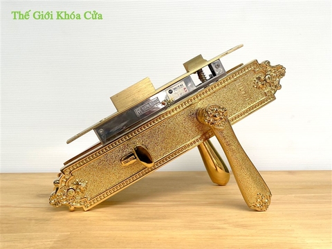 Khóa Đồng Mạ Vàng Bóng Mutai M-8868-PVD