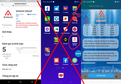 CẢNH BÁO LỪA ĐẢO GIẢ MẠO TẬP ĐOÀN WINSAN