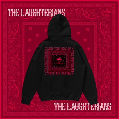 [RED VERSION] LAUGHTERIAN PATTERN HOODIE