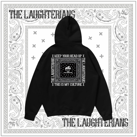 LAUGHTERIAN PATTERN HOODIE