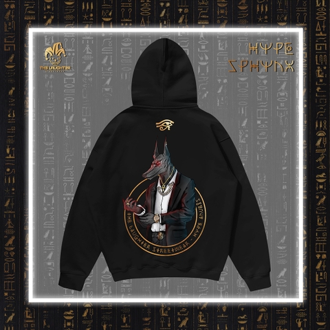 LAUGHTER HYPE ANUBIS HOODIE