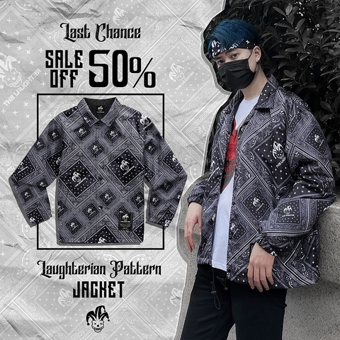 LAUGHTERIAN PATTERN JACKET