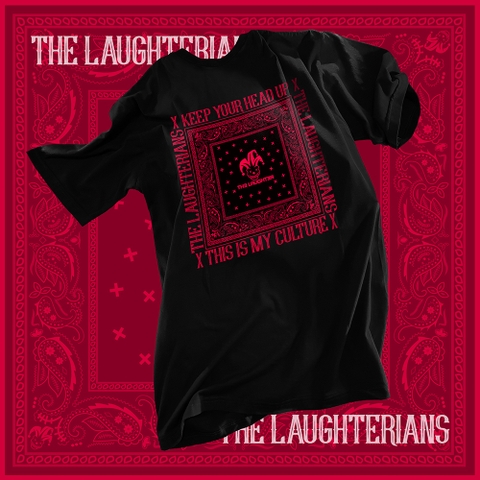 [RED VERSION] LAUGHTERIAN PATTERN T-SHIRT